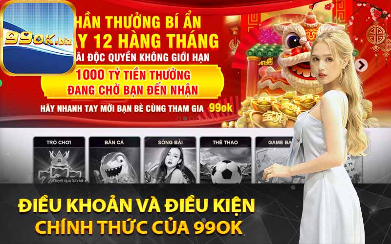 Điều khoản và điều kiện chính thức của 99OK